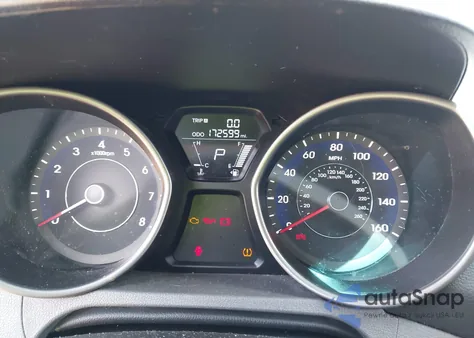 2013 Hyundai Elantra Gls z USA, uszkodzony, nr VIN 5NPDH4AE2DH367986